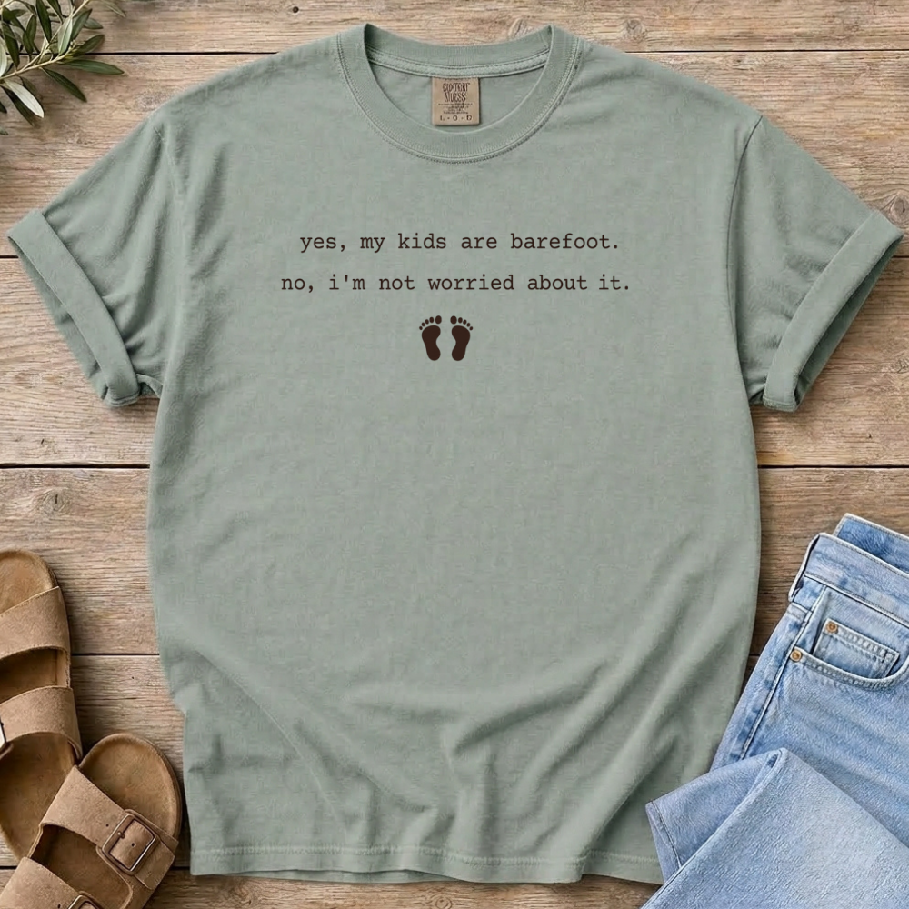 Barefoot Kids T-shirt