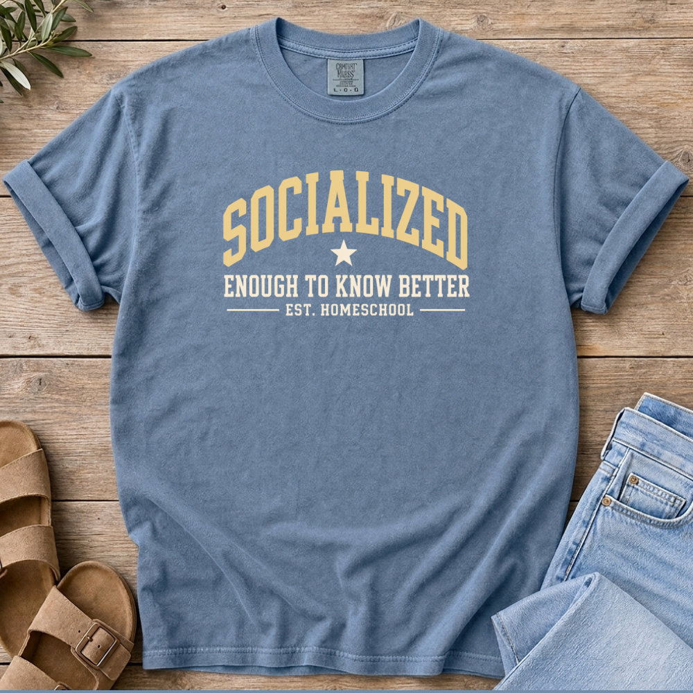 Socialized Enough T-shirt