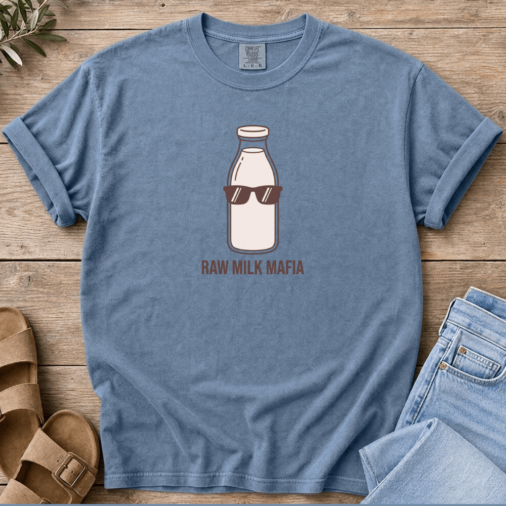 Nourish with Britt T-Shirt Raw Milk Mafia T-Shirt Raw Milk Mafia T-Shirt | Raw Milk Tee