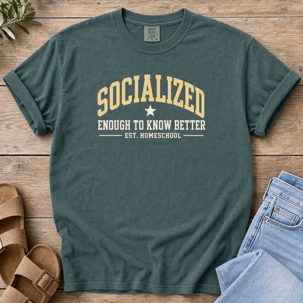 Socialized Enough T-shirt