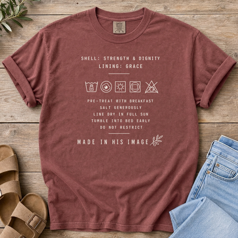 Care Instructions T-shirt