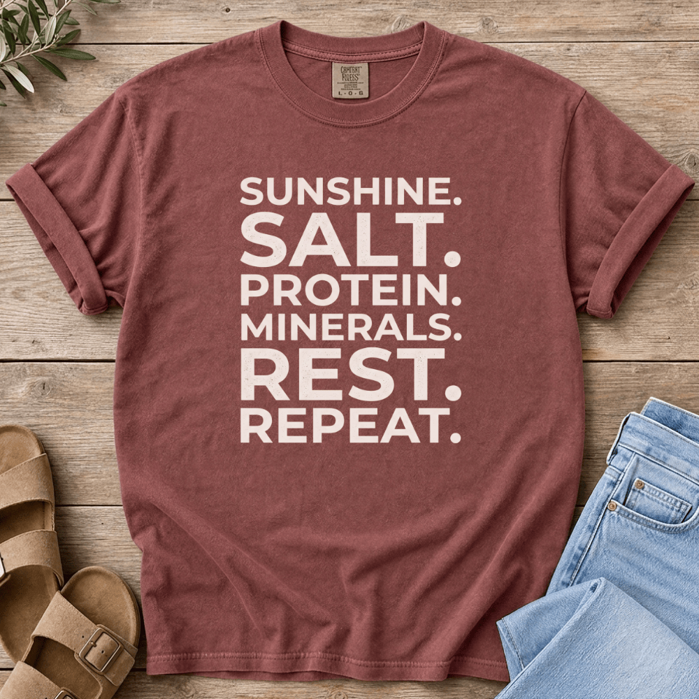 Nourish with Britt T-Shirt Sunshine Salt T-Shirt Sunshine Salt T-Shirt