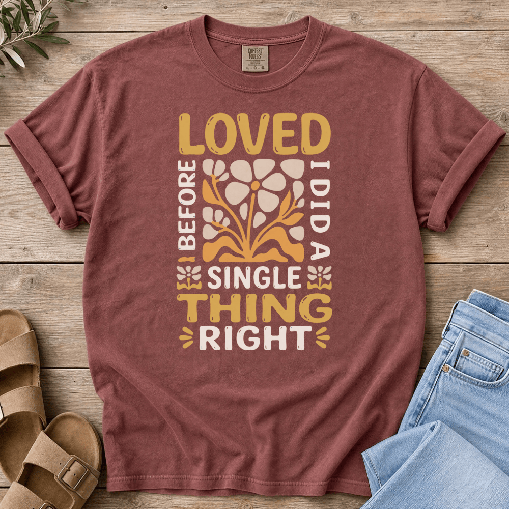 Nourish with Britt T-Shirt Retro Loved Before T-Shirt Retro Loved Before T-Shirt