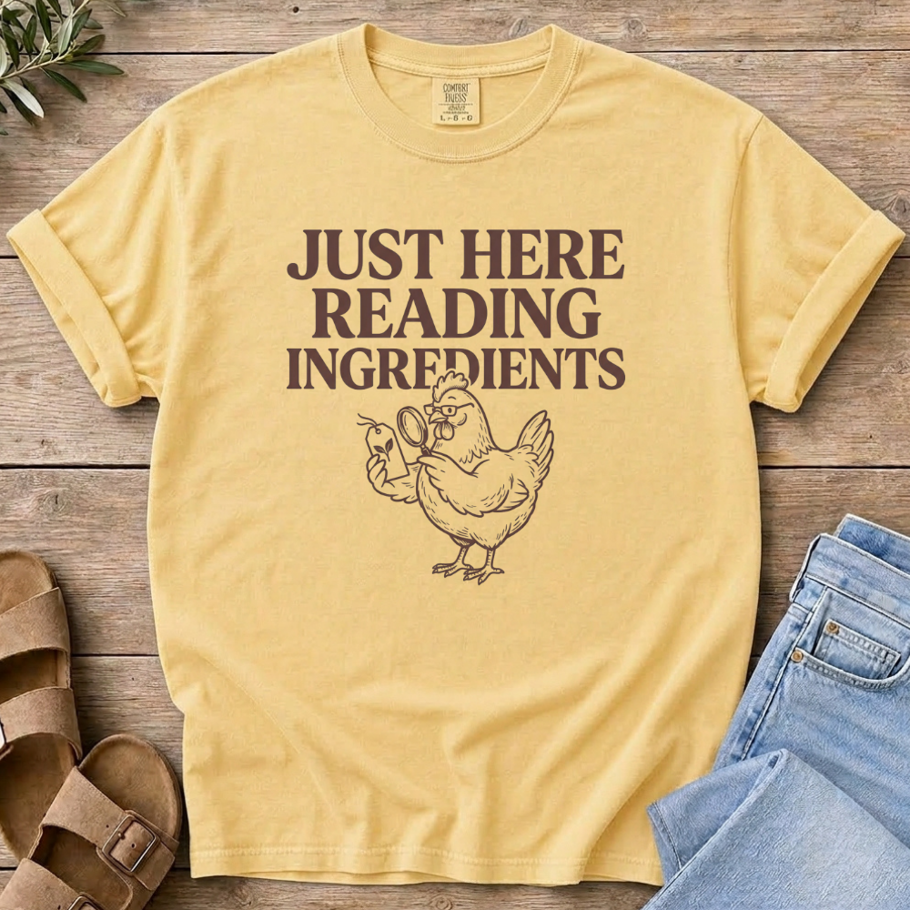 Reading Ingredients T-Shirt