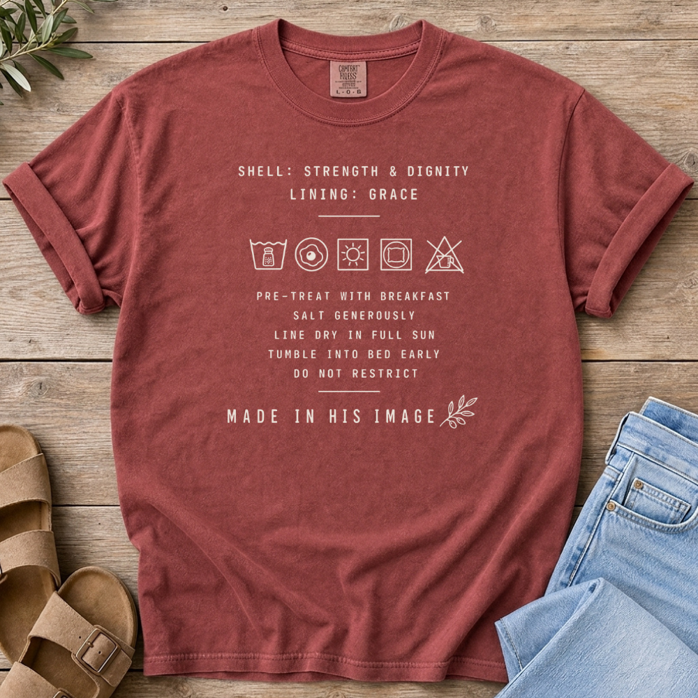 Care Instructions T-shirt