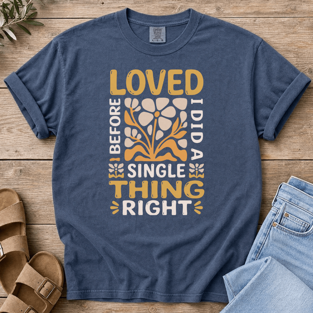 Nourish with Britt T-Shirt Retro Loved Before T-Shirt Retro Loved Before T-Shirt