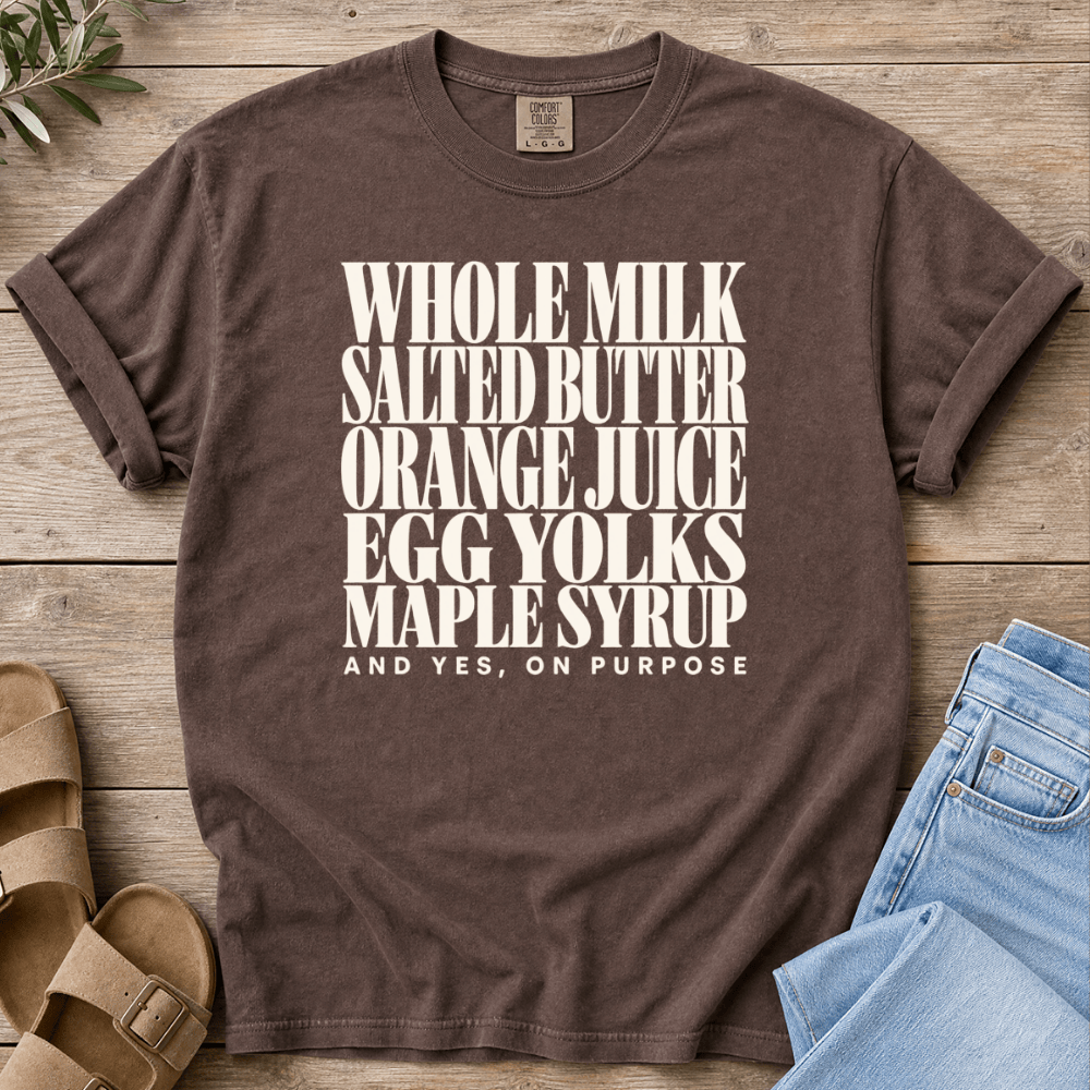 Nourish with Britt T-Shirt On Purpose T-Shirt On Purpose T-Shirt