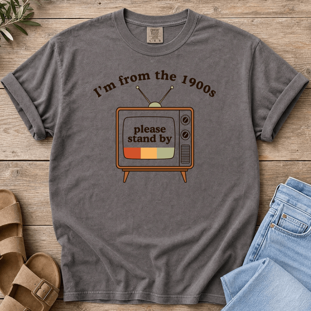 Nourish with Britt T-Shirt From the 1900s T-Shirt I'm From the 1900s T-Shirt | Funny Millennial Nostalgia Shirt: I'm From the 1900s