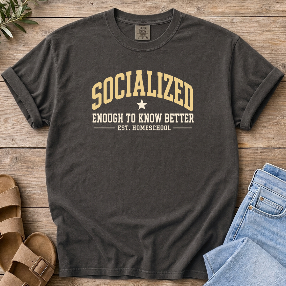 Socialized Enough T-shirt