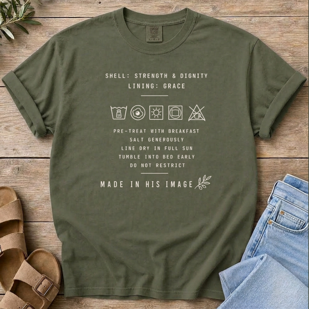 Care Instructions T-shirt