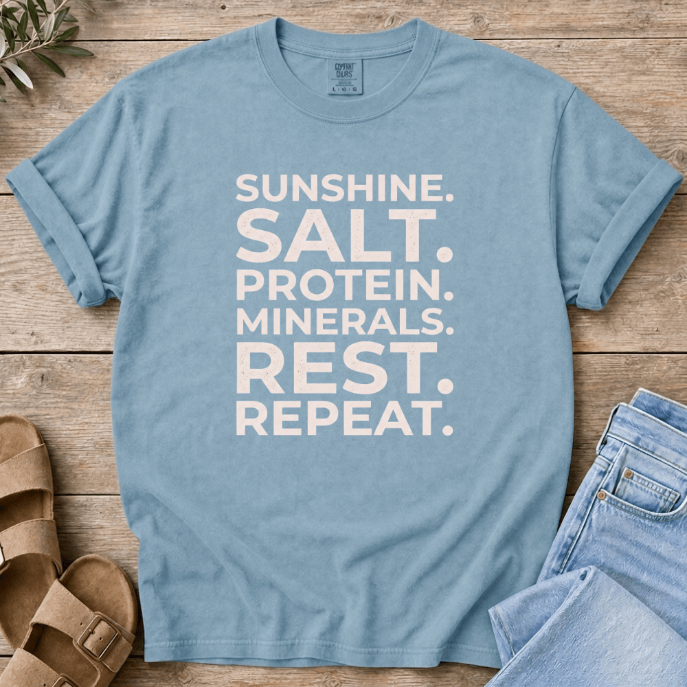 Nourish with Britt T-Shirt Sunshine Salt T-Shirt Sunshine Salt T-Shirt