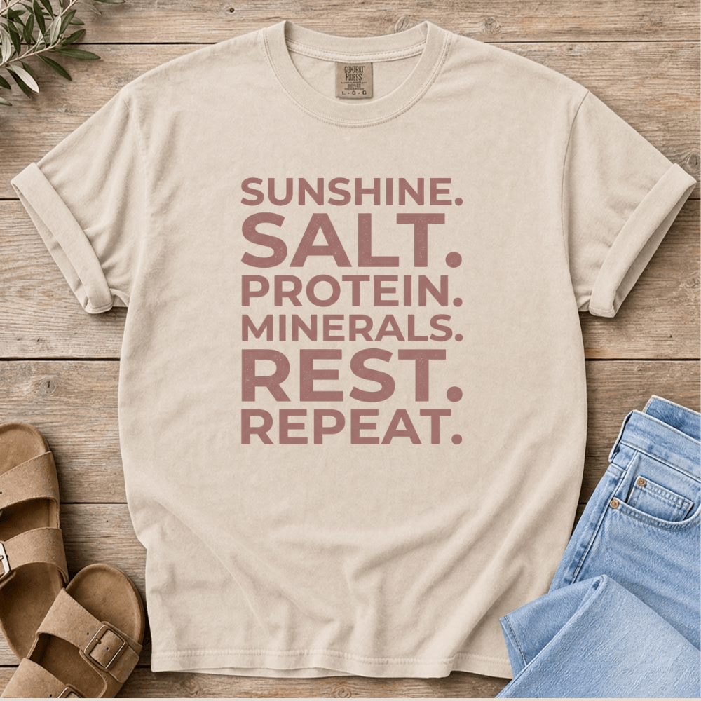 Nourish with Britt T-Shirt Sunshine Salt T-Shirt Sunshine Salt T-Shirt
