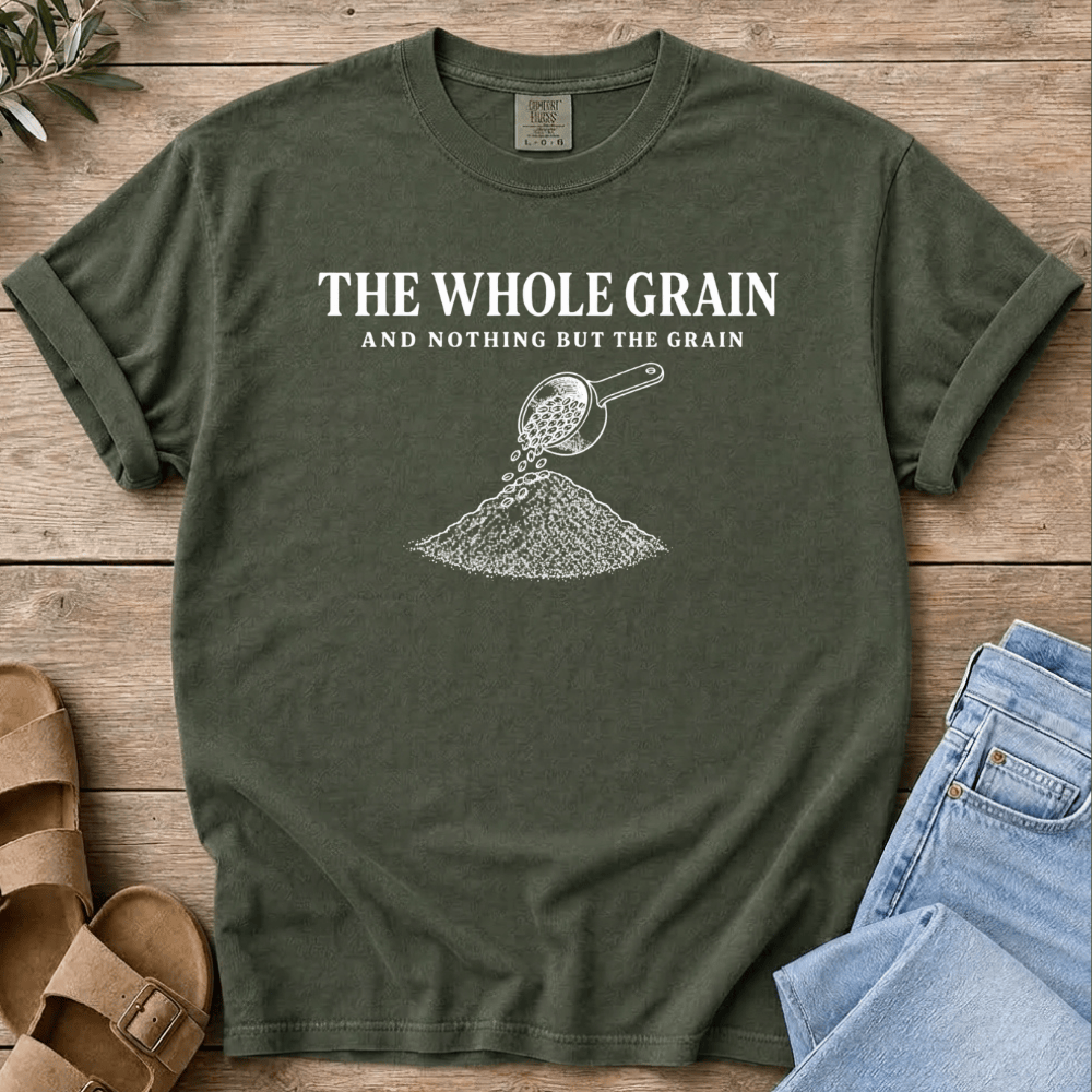 Nourish with Britt T-Shirt The Whole Grain T-Shirt The Whole Grain T-Shirt | Fresh Milled Flour Tee