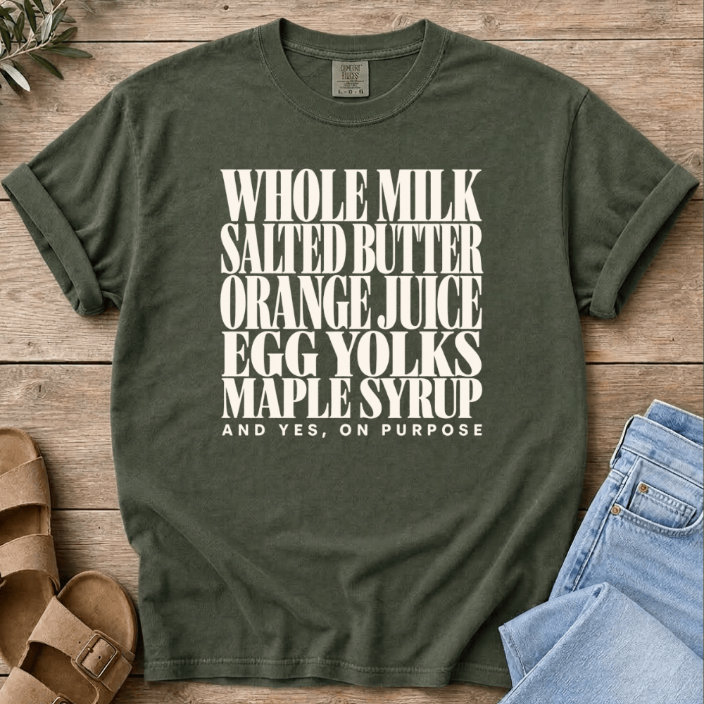 Nourish with Britt T-Shirt On Purpose T-Shirt On Purpose T-Shirt