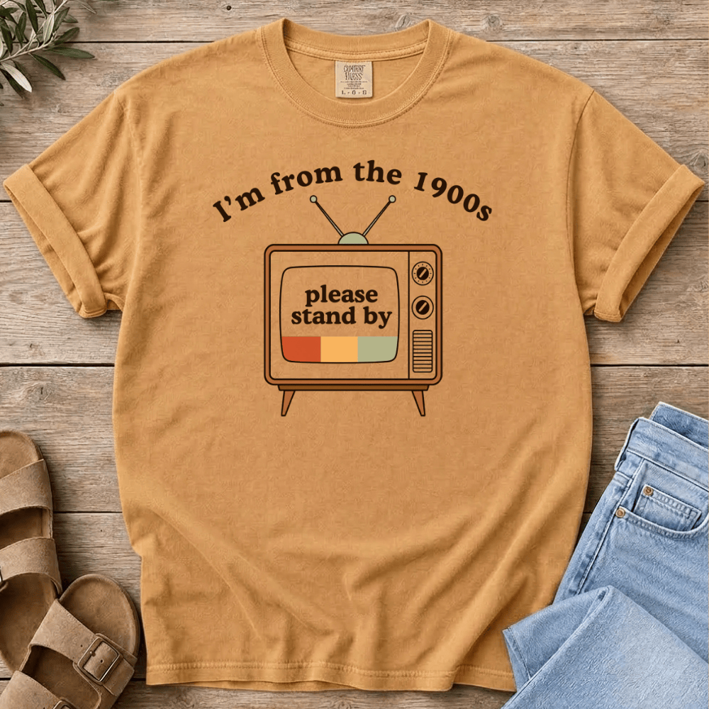 Nourish with Britt T-Shirt From the 1900s T-Shirt I'm From the 1900s T-Shirt | Funny Millennial Nostalgia Shirt: I'm From the 1900s
