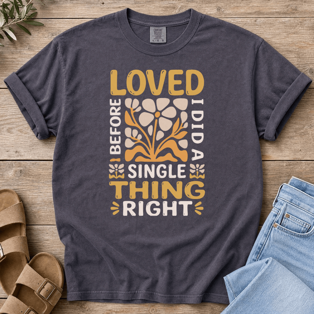 Nourish with Britt T-Shirt Retro Loved Before T-Shirt Retro Loved Before T-Shirt