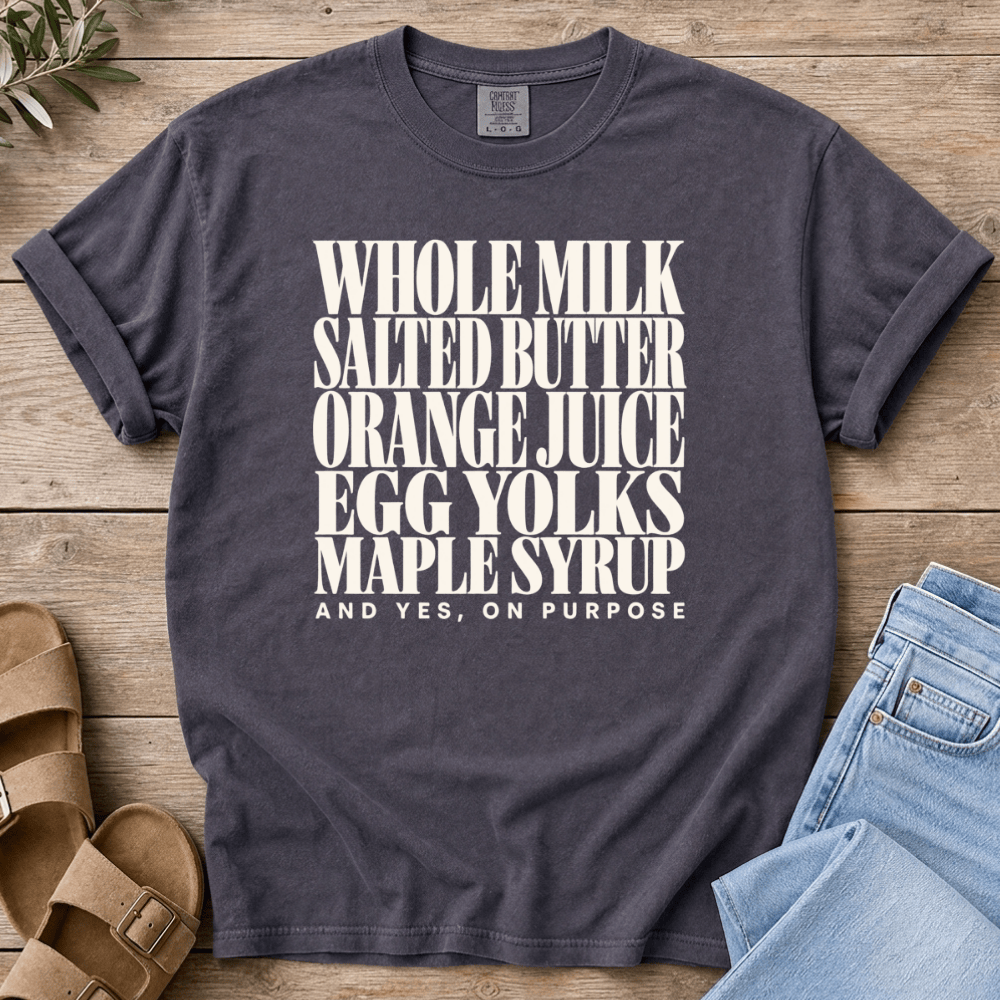 Nourish with Britt T-Shirt On Purpose T-Shirt On Purpose T-Shirt
