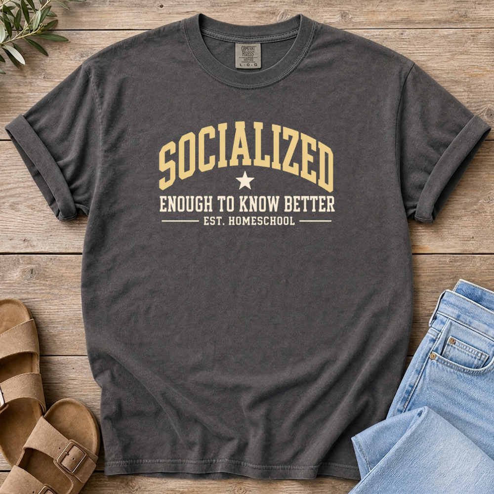 Socialized Enough T-shirt