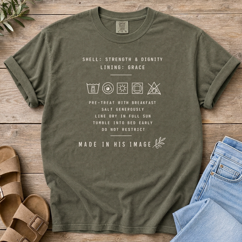 Care Instructions T-shirt