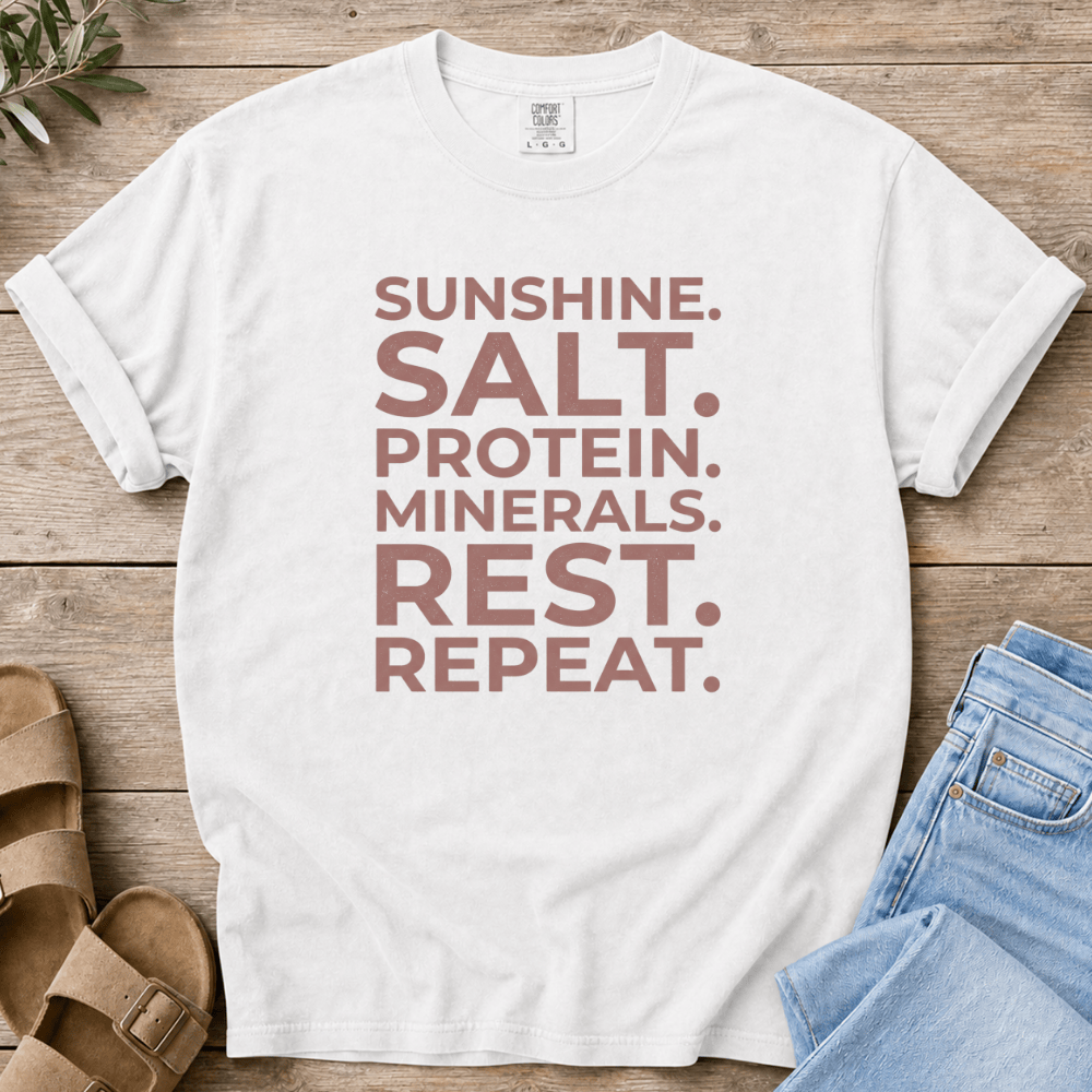 Nourish with Britt T-Shirt Sunshine Salt T-Shirt Sunshine Salt T-Shirt