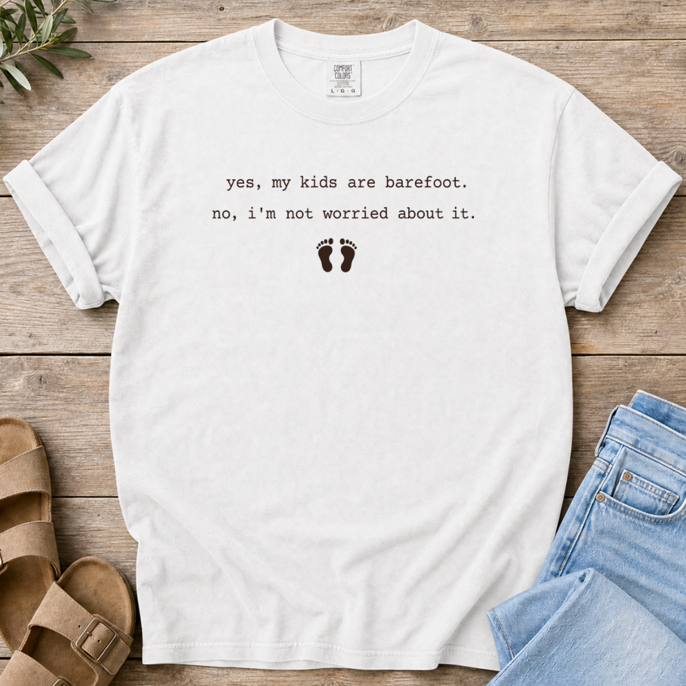 Barefoot Kids T-shirt